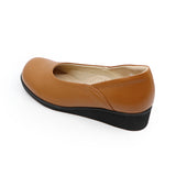 SHINA Camel Wide Fit FLATS