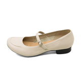 SIRENE BELT Ivory Soft Walking Mary Jane