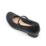 SIRENE BELT Black Smooth Soft Walking Mary Jane
