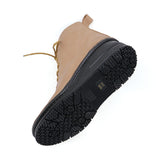 SUKA Camel Anti Slip Wide Fit Leather Boots