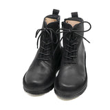 SUKA Black Anti Slip Wide Fit Leather Boots