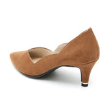 Tamaki Light Brown kitten Heels