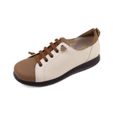 TARU Cream Extra Wide Anti-Slip Sneakers