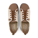 TARU Cream Extra Wide Anti-Slip Sneakers