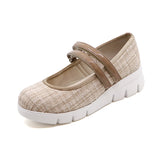 TOMOKA Cream EndureLite Soft Walking Slip-ons