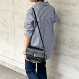 TRERO Taupe-Black Shoulder Bag