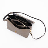 TRERO Taupe-Black Shoulder Bag