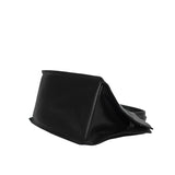 TRERO-M Black-Grey 2 Ways Leather Tote