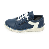 TSUBASA Blue Combi Ultra Light Wide Fit Sneakers
