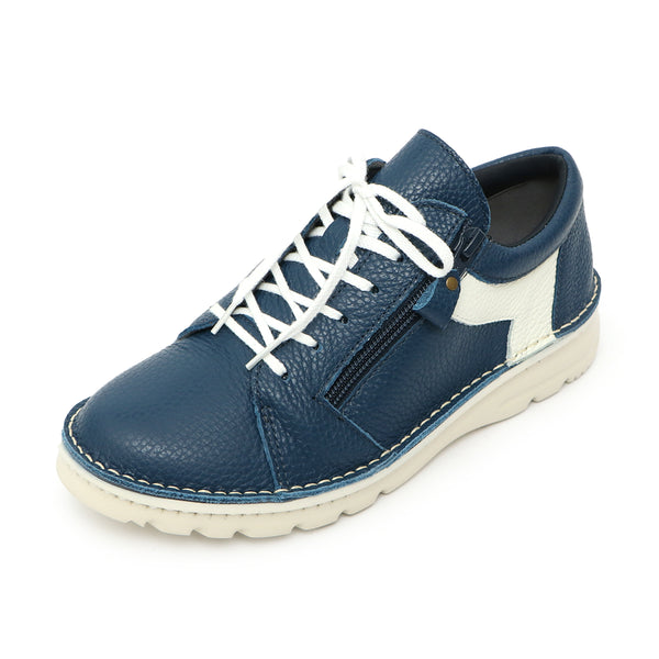 Tsubasa Blue Combi Ultra Light Wide Fit Sneakers