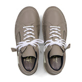 TSUBASA Grey Brown Combi Ultra Light Wide Fit Sneakers