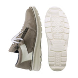 TSUBASA Grey Brown Combi Ultra Light Wide Fit Sneakers