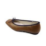 UKI Brown Combi Driving Sole Rain Flats