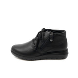 VALI Black Wide Fit Ankle Boots