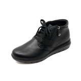 VALI Black Wide Fit Ankle Boots
