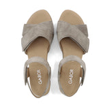 VANELLE Sesame Brown Soft Heel Sandals