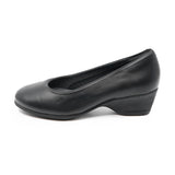 WATANE Black Extra Flex Leather Pumps