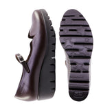 WILLOW STRAP Dark Brown Soft Walking Fly