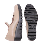 WILLOW STRAP Taupe Soft Walking Fly