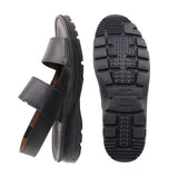YOYO Black Ultra Light & Wide Fit Sandals