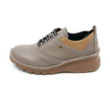 YUNAMI Grey Ultra Light & Wide Fit Sneakers