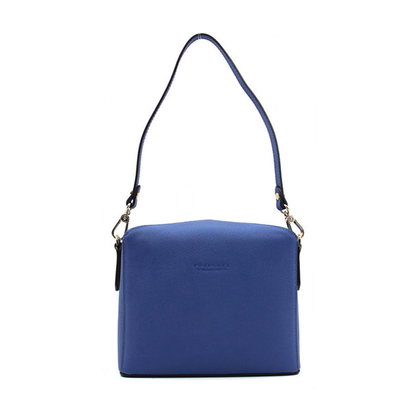 Cassetta Blue Crossbody Bag