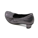 KIHIN Dark Silver Soft Walking Pumps