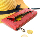 EN Thin Dot Wallet Red