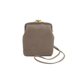 Itsu Mono Futako Gamaguchi Pochette Pure Grey
