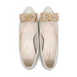 MIYO2 Ivory Wide Fit Pumps
