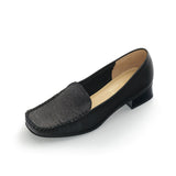ANZO Starry Black Leather Loafer