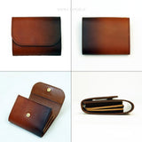 COTOCUL Gradation Mini Wallet Brown