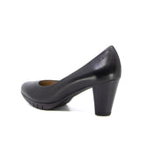 Doris Black Soft Walking Pumps