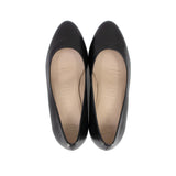 Doris Black Soft Walking Pumps