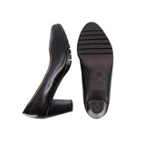 DORIS Black Soft Walking Pumps