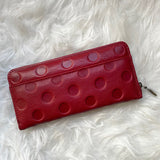 EN THIN ROUND Red Dot Wallet