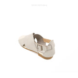 Ru-an Light Grey Soft Sandals