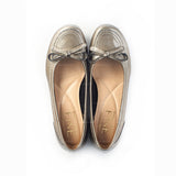 SIRENE Dark Silver Soft Walking Pumps
