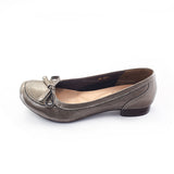 SIRENE Dark Silver Soft Walking Pumps
