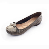 SIRENE Dark Silver Soft Walking Pumps