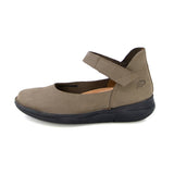 Froom Taupe Supported Strap Flats