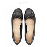 SIRENE Black Smooth Soft Walking Pumps
