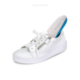 WALTZ White Soft Walking Sneakers