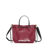 Emy Cherry Linen Tote Bag