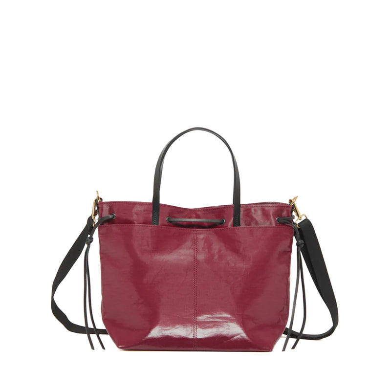 Emy Cherry Linen Tote Bag