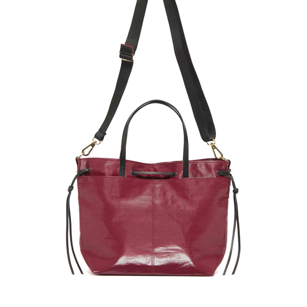 Emy Cherry Linen Tote Bag