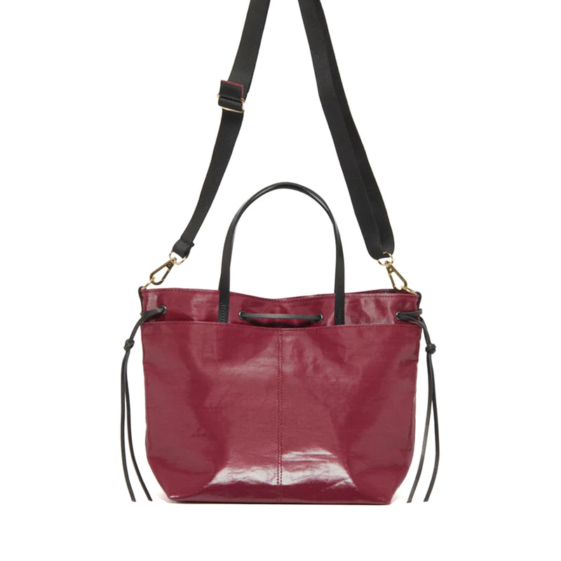 Emy Cherry Linen Tote Bag