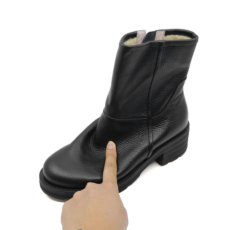 Bimu Dark Brown Real Support Soft Boots