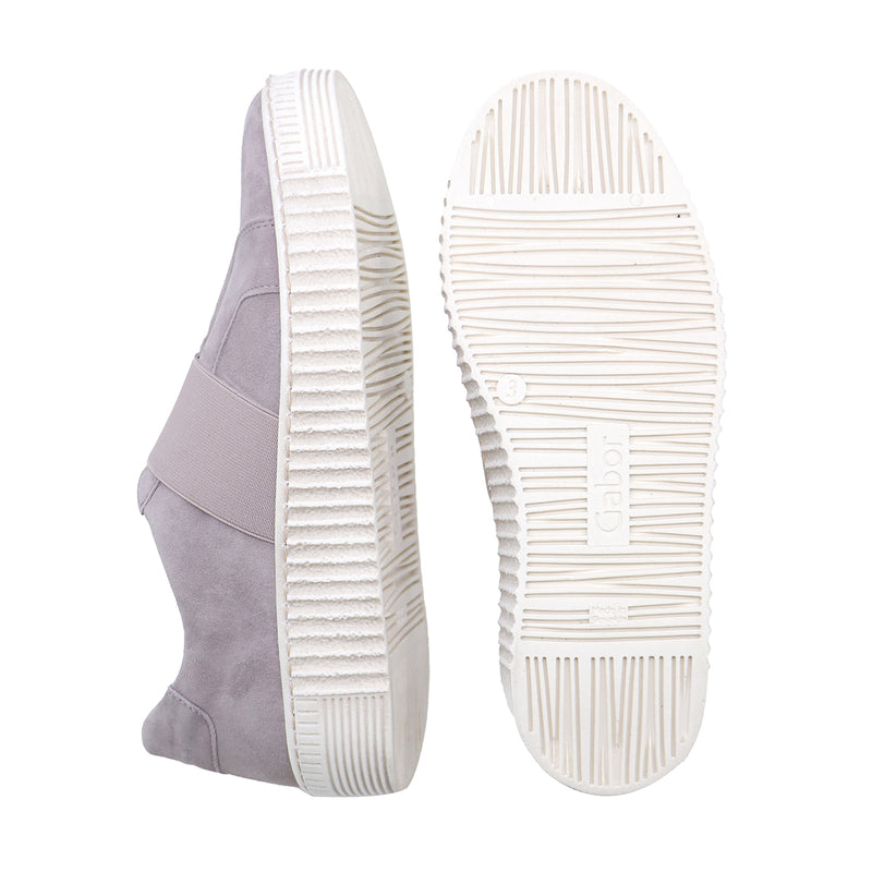 Aisha Lavender Soft Walking Slip-Ons