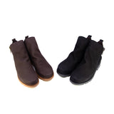 Alba Heel Black Soft Walking Boots